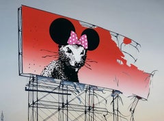 Banksy Minnie Nagasaki - Jeff Gillette Street Art Print, Dismaland