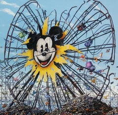 Ferris Wheel - Jeff Gillette Street Art Print, From Banksy Dismaland