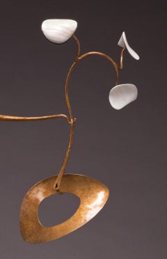 "Gravity of Clouds" indoor kinetic sculpture