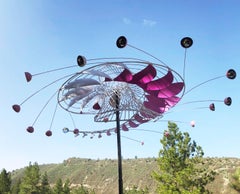 "Spinning to Sagittarius" kinetic sculpture 