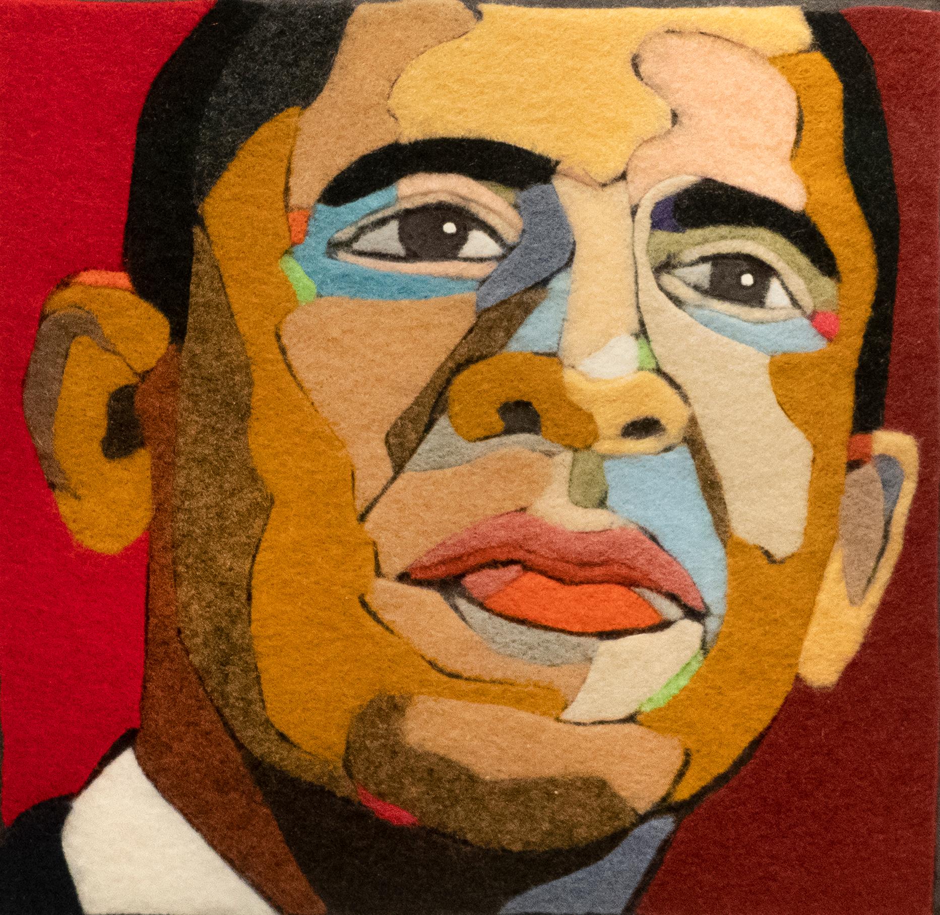 Obama - Sculpture by Jeff Hand