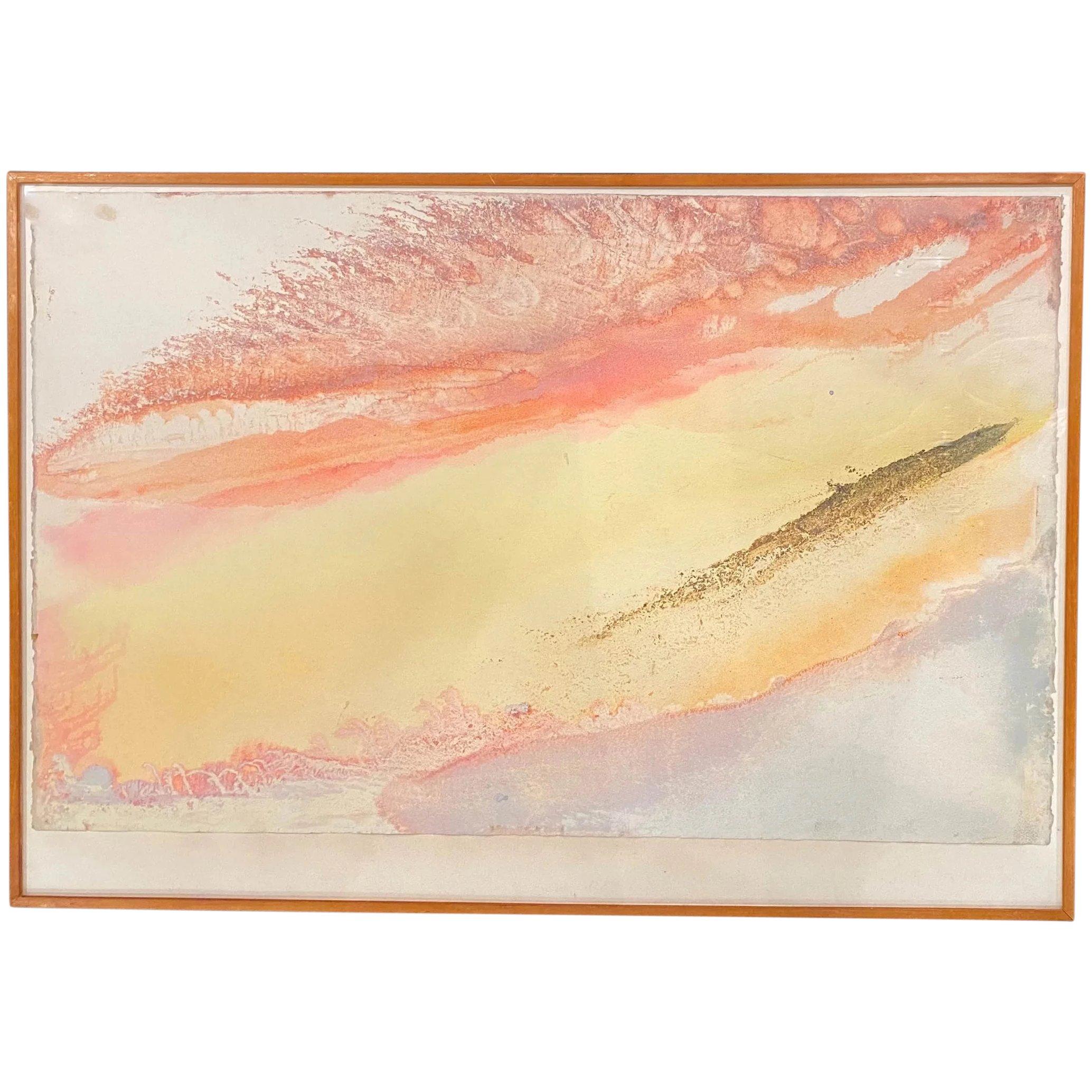 Jeff Hoare Abstract Painting - Wave Cry #16 