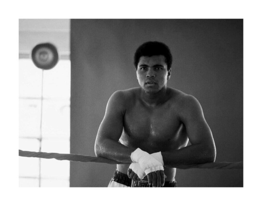 Jeff Joffe Black and White Photograph - Muhammad Ali Training in Florida