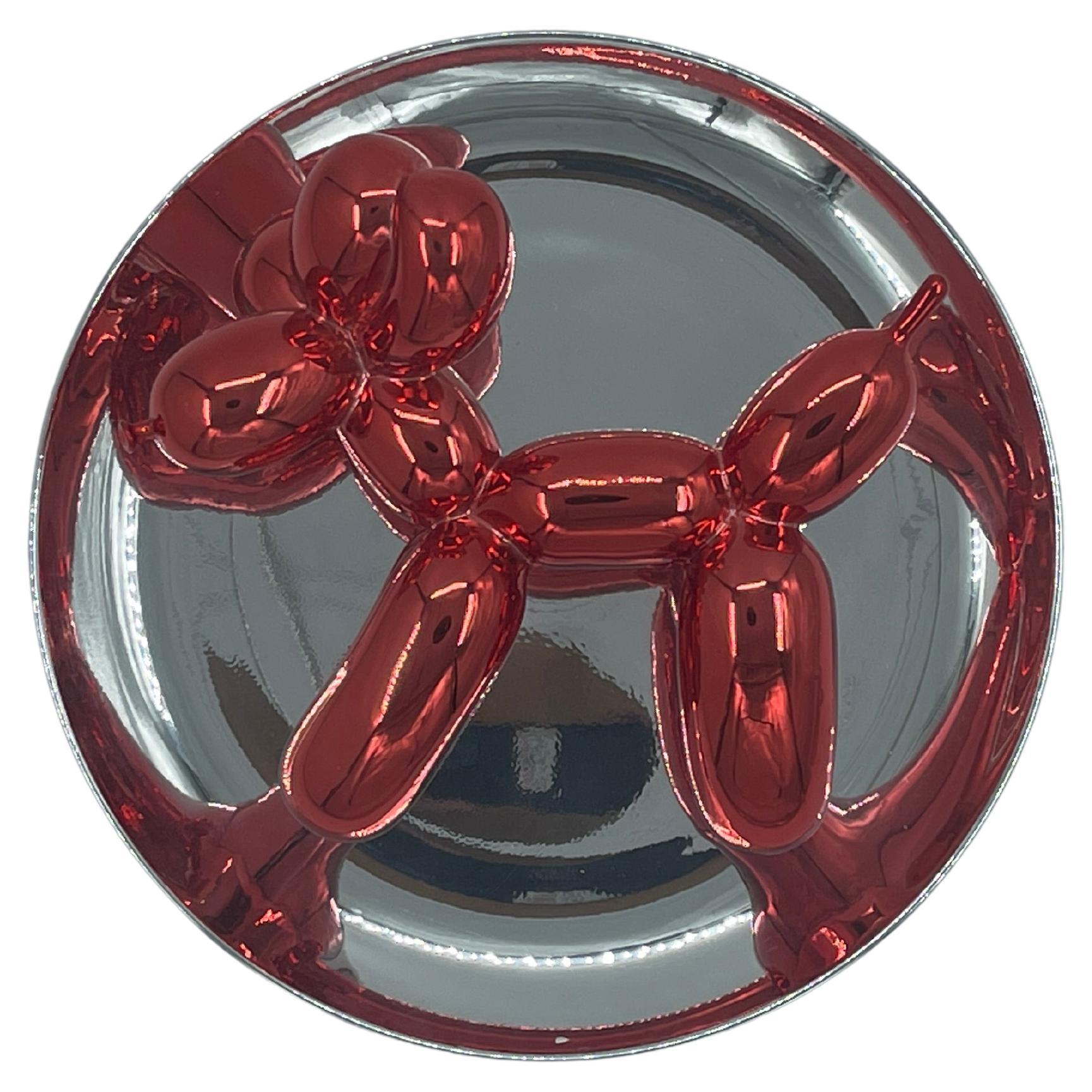 Jeff Koons „Balloon-Hunde“ (Rot) 1995 im Angebot