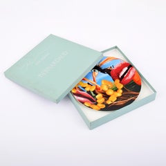 Jeff Koons “Lips” Porcelain Plate