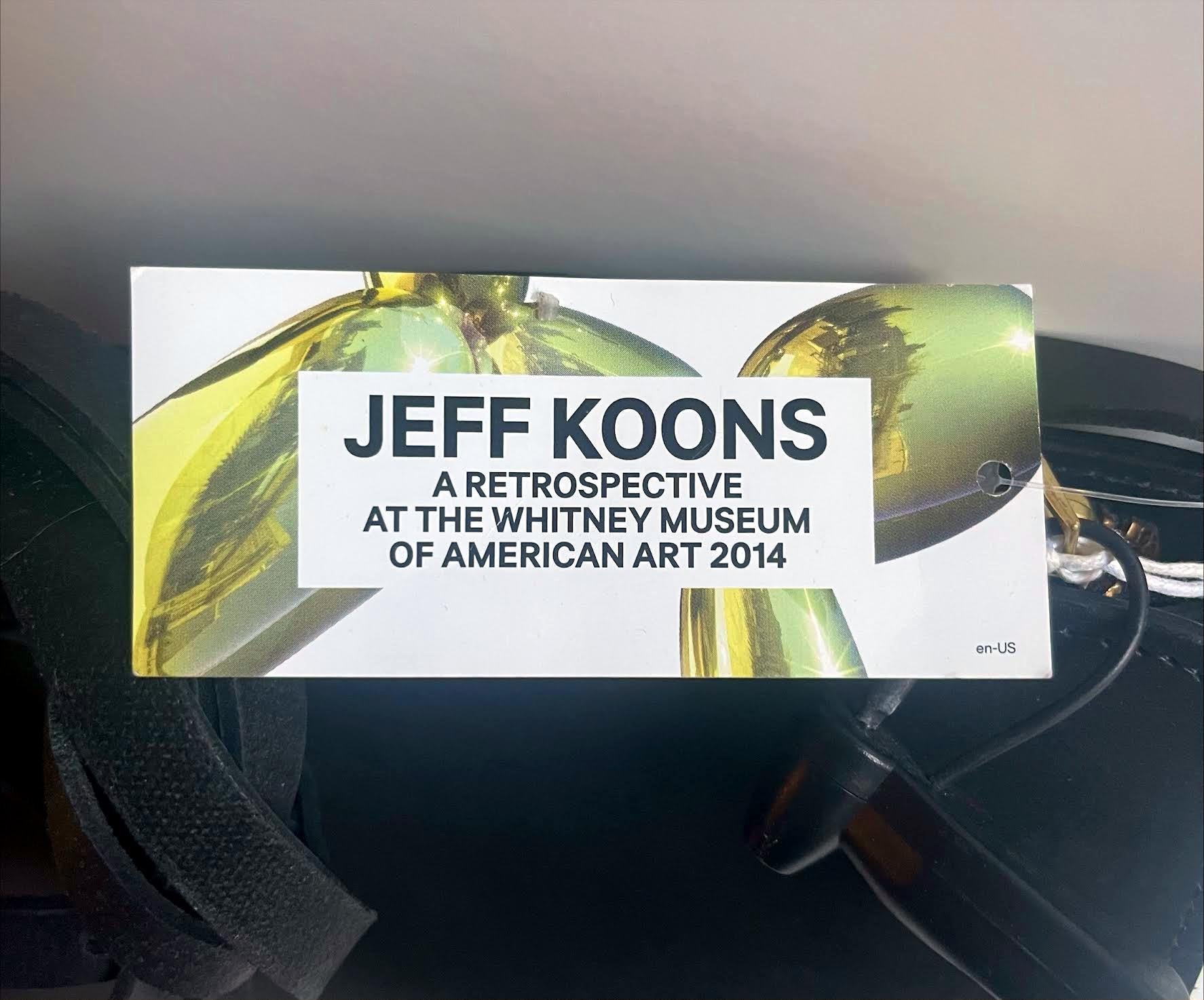 Sac à bandoulière pour femme Balloon Dog signé à la main par Jeff Koons en vente 8