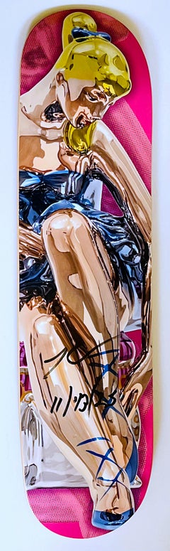 Jeff Koons - Seated Ballerina Limited Edition skateboard (Hand Signed w/COA)