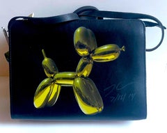 Limited Edition Balloon Dog Women's Shoulder Bag (Hand Signed by Jeff Koons) new