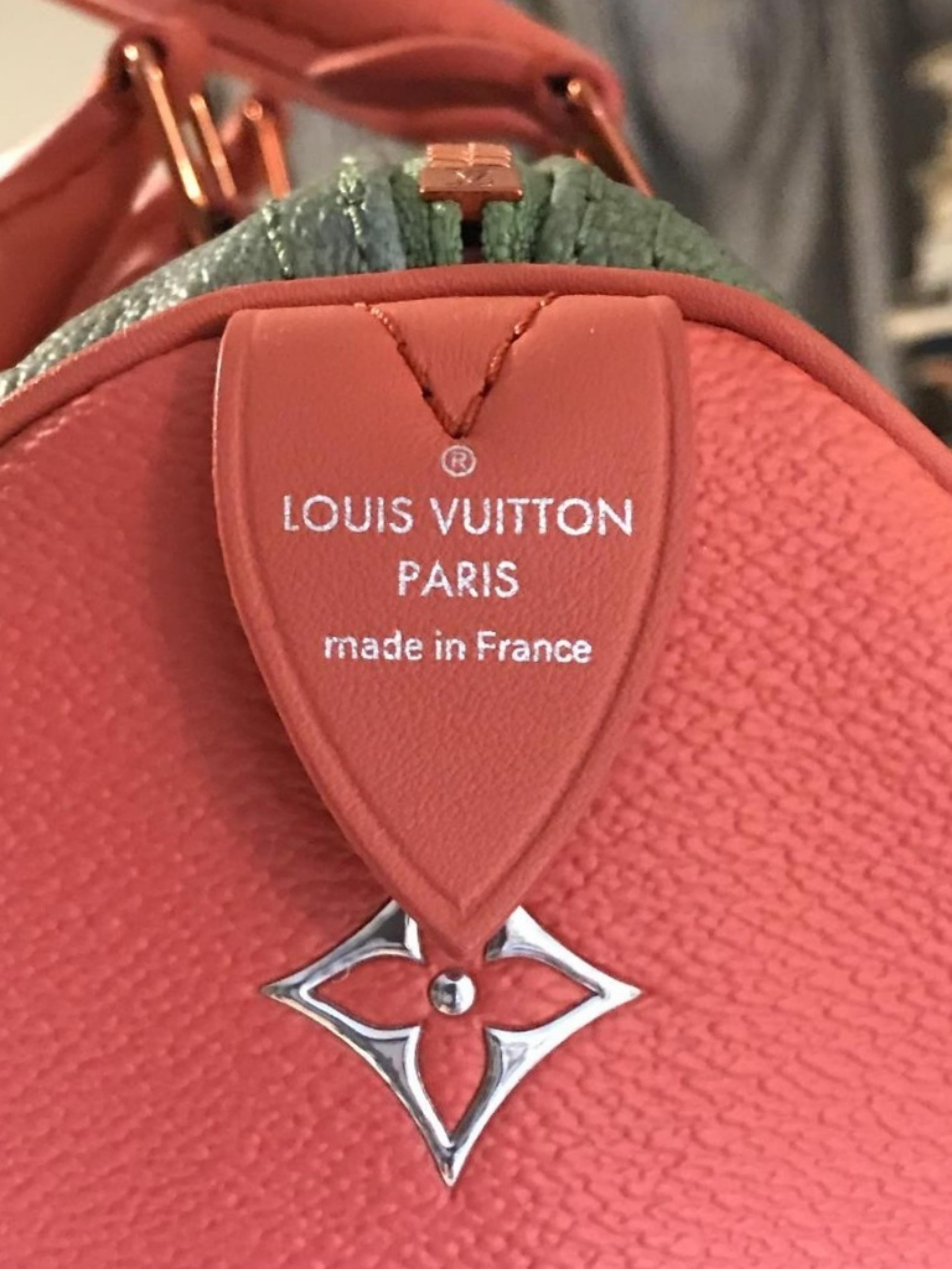Sac Louis Vuitton Da Vinci (signé et daté par Jeff Koons) en vente 3