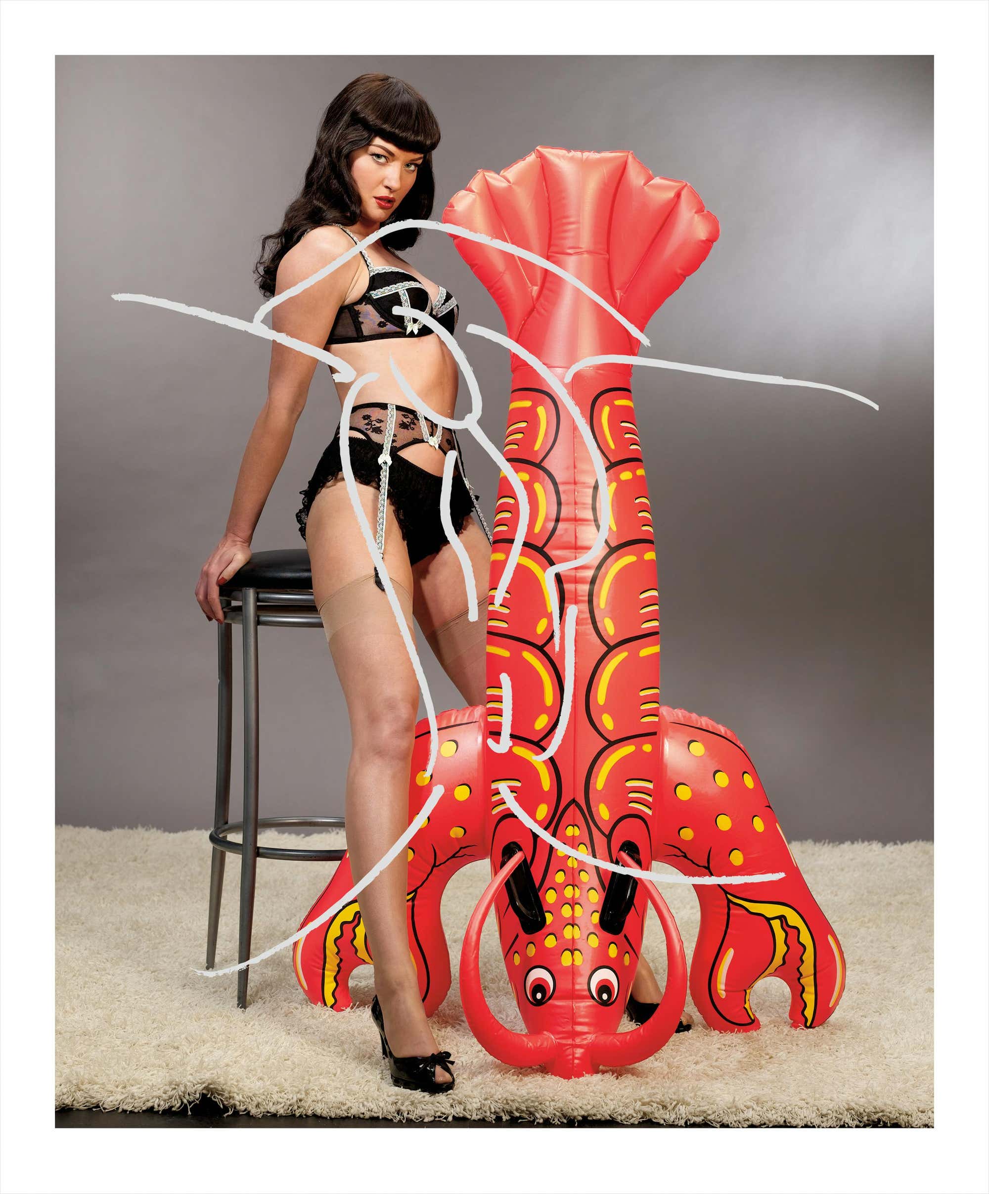Jeff Koons, Girl with Lobster