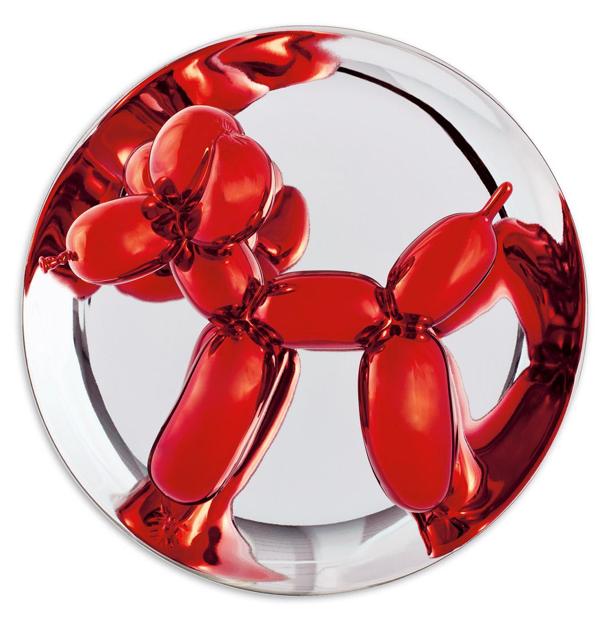 Jeff Koons Print - Balloon Dog (Red)