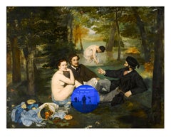 Gazing Ball (Manet Luncheon on the Grass)