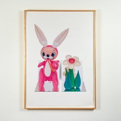 Inflatable Flower and Bunny
