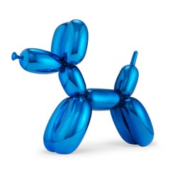 Jeff Koons „Balloon-Hunde“ (Blau) 2021
