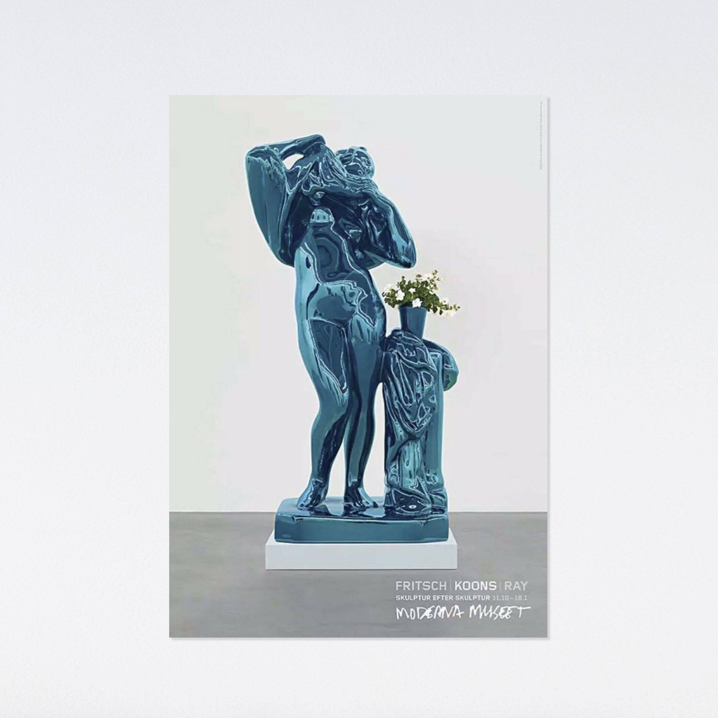Jeff Koons, Metallic Venus, 2014 Moderna Museet Ausstellungsplakat, Fitsch,  Ray im Angebot bei 1stDibs