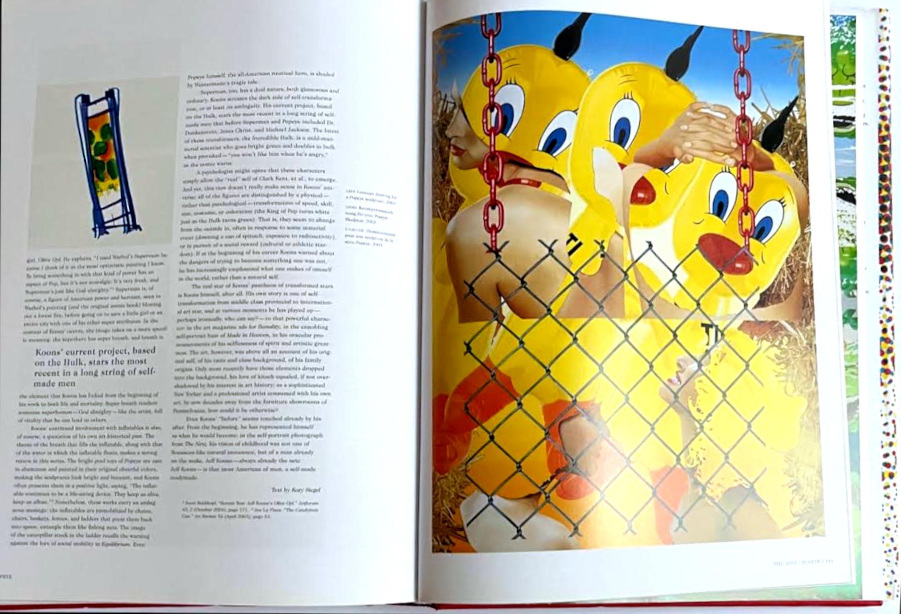 Lavendel illustrierte 592-seitige Monographie (handsigniert von Jeff Koons) im Angebot 13
