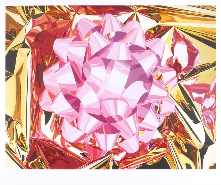 Jeff Koons - Pink Bow (Celebration Series) by Jeff Koons edition of 50, Print For Sale at 1stdibs