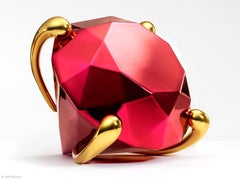 Diamante Rosso - scultura in porcellana in edizione limitata