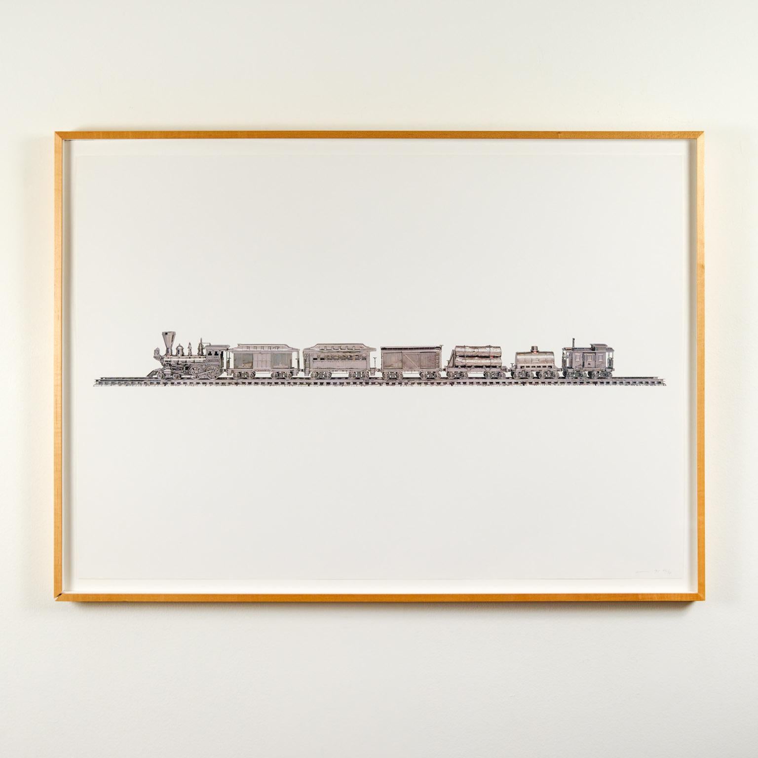 Jeff Koons Abstract Print - Train