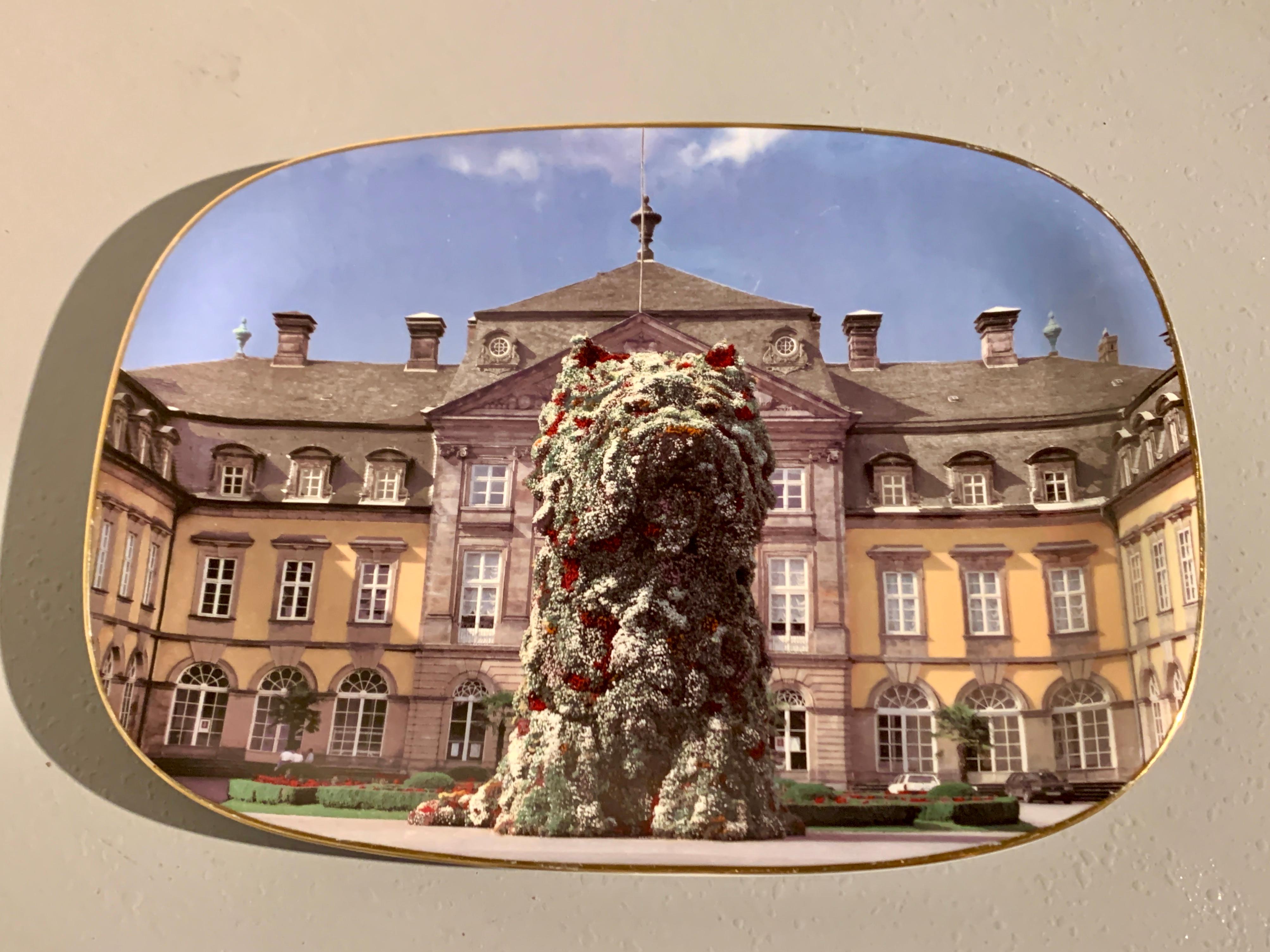 Late 20th Century Jeff Koons Puppy Plate, 1992, Limited Edition For Sale