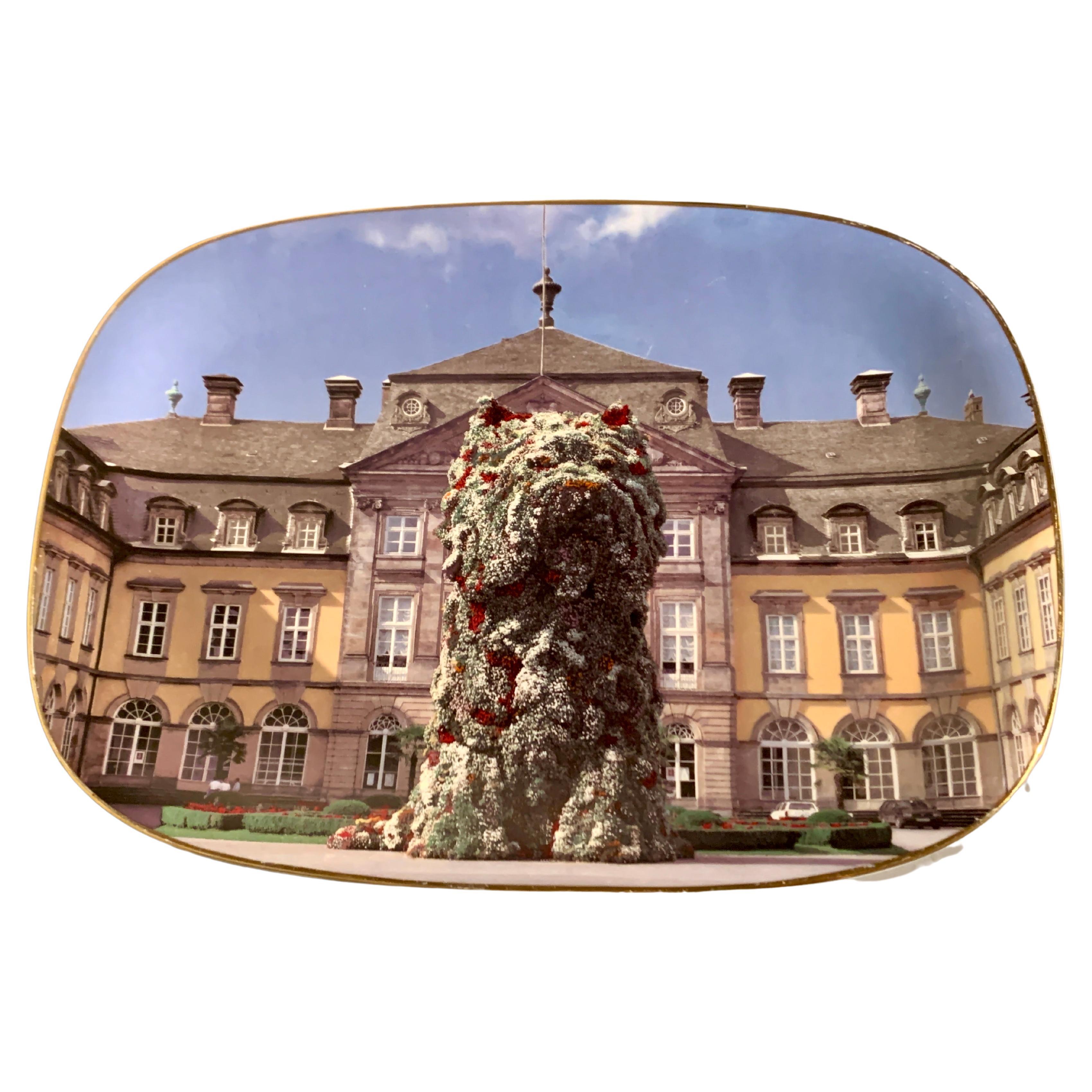 Jeff Koons Puppy Plate, 1992, Limited Edition