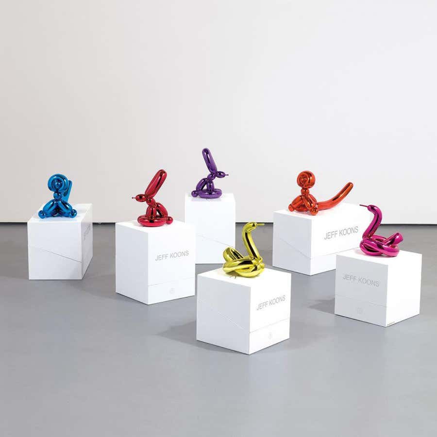 Balloon Animals, Collector's Set, Jeff Koons, Porcelain, Art