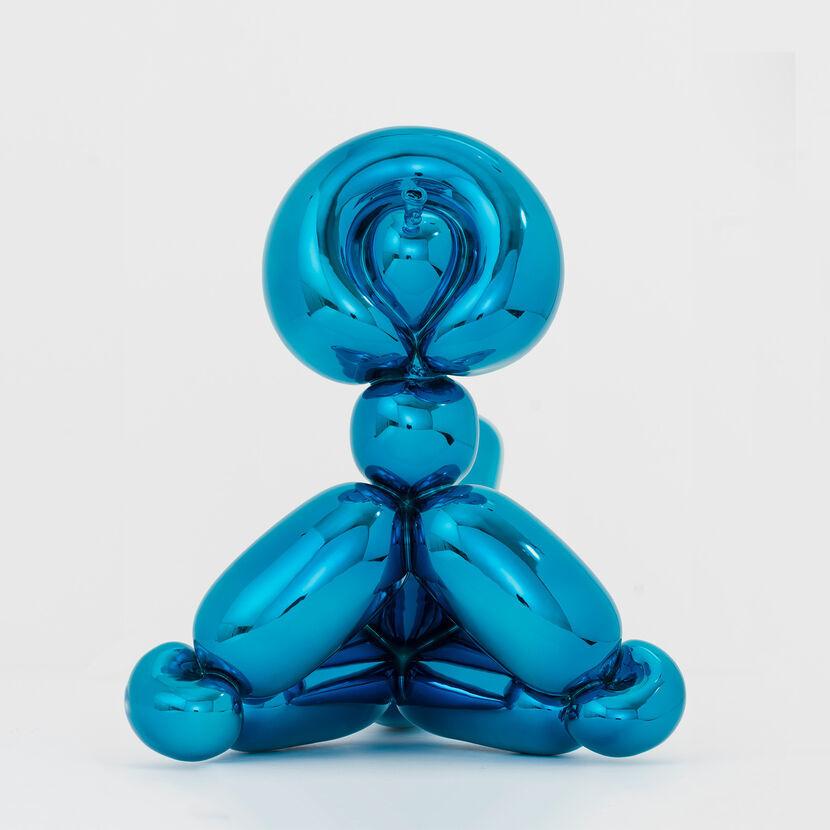 Conjunto escultórico Animales en globo I de Jeff Koons, Porcelana, Arte contemporáneo en venta 3