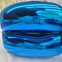 Cane con palloncino (blu)