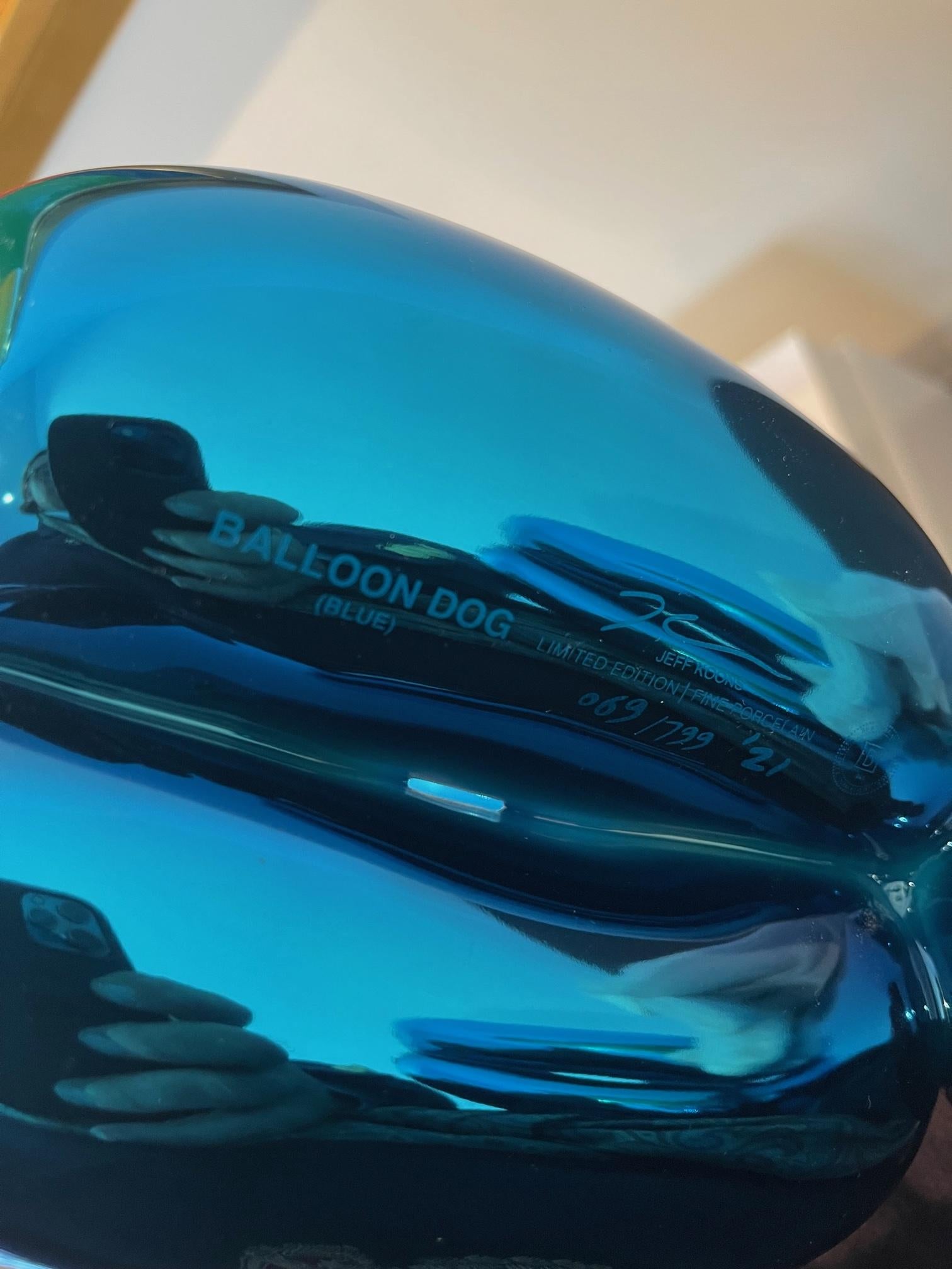 Balloon Dog (Blue) 2