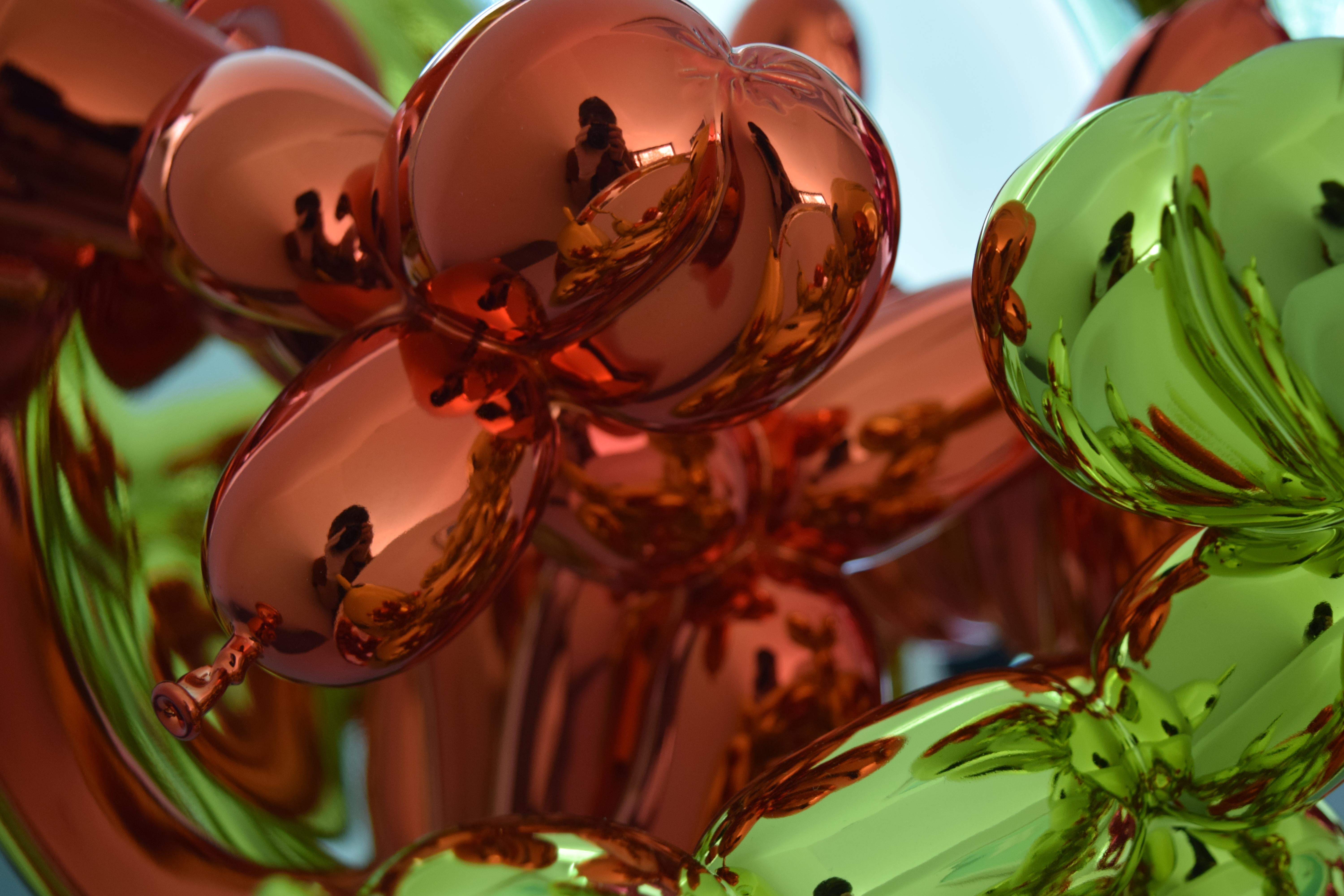 Dog Balloon Dog (orange) - Jeff Koons, contemporain, porcelaine, sculpture, décoration 11