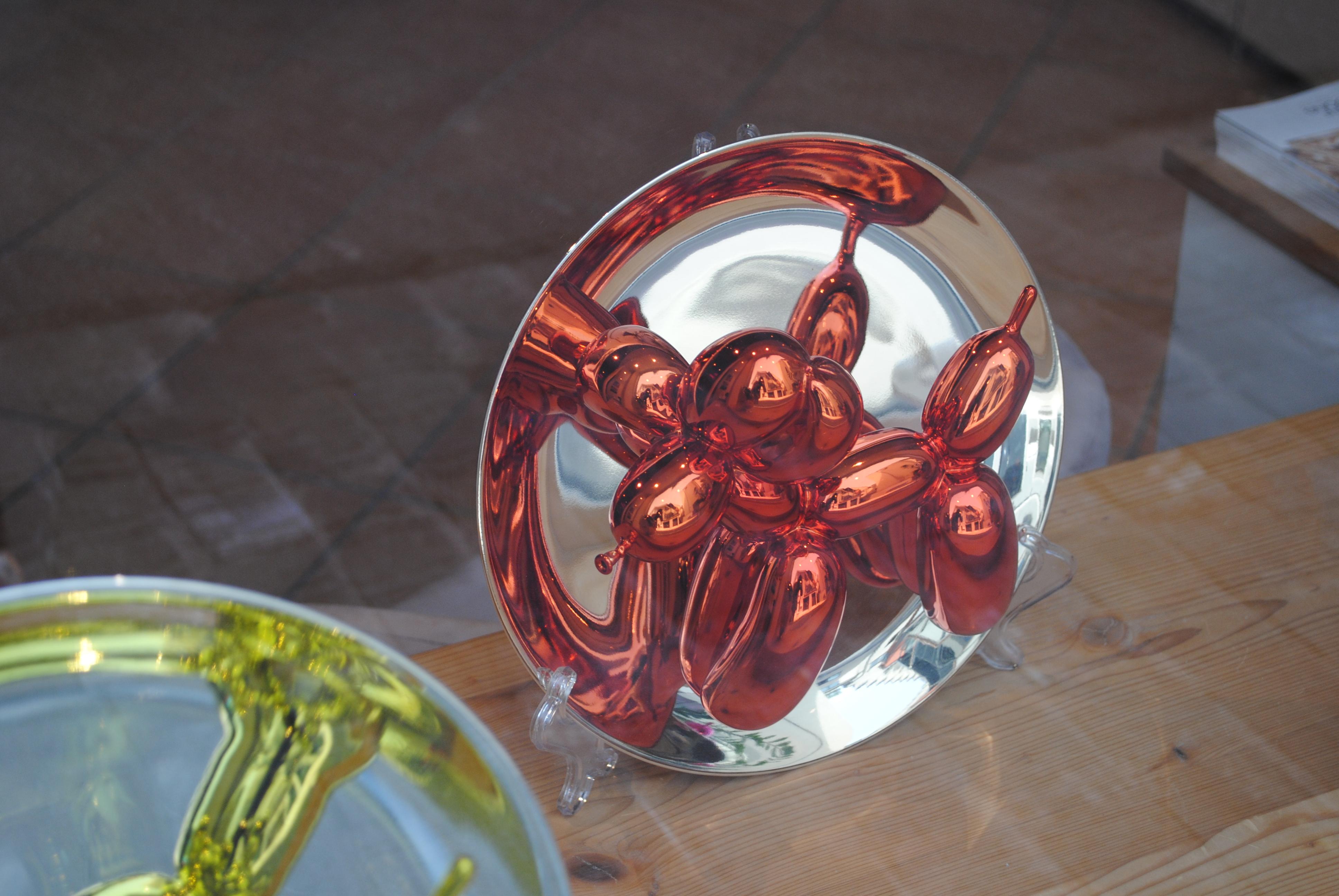 Ballonhund (Orange) - Jeff Koons, Zeitgenössisch, Porzellan, Skulptur, Dekor im Angebot 2