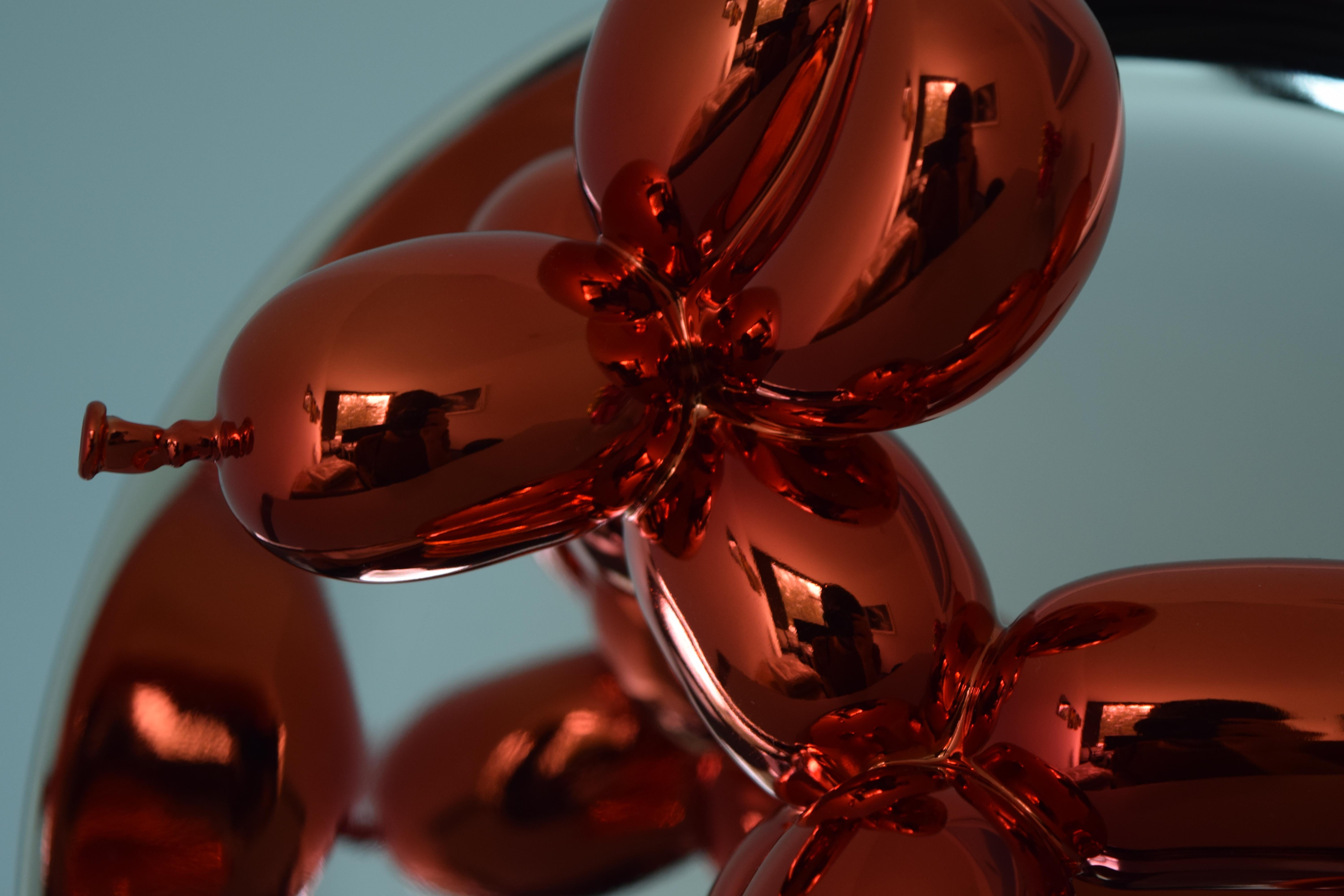 Ballonhund (Orange) - Jeff Koons, Zeitgenössisch, Porzellan, Skulptur, Dekor im Angebot 6