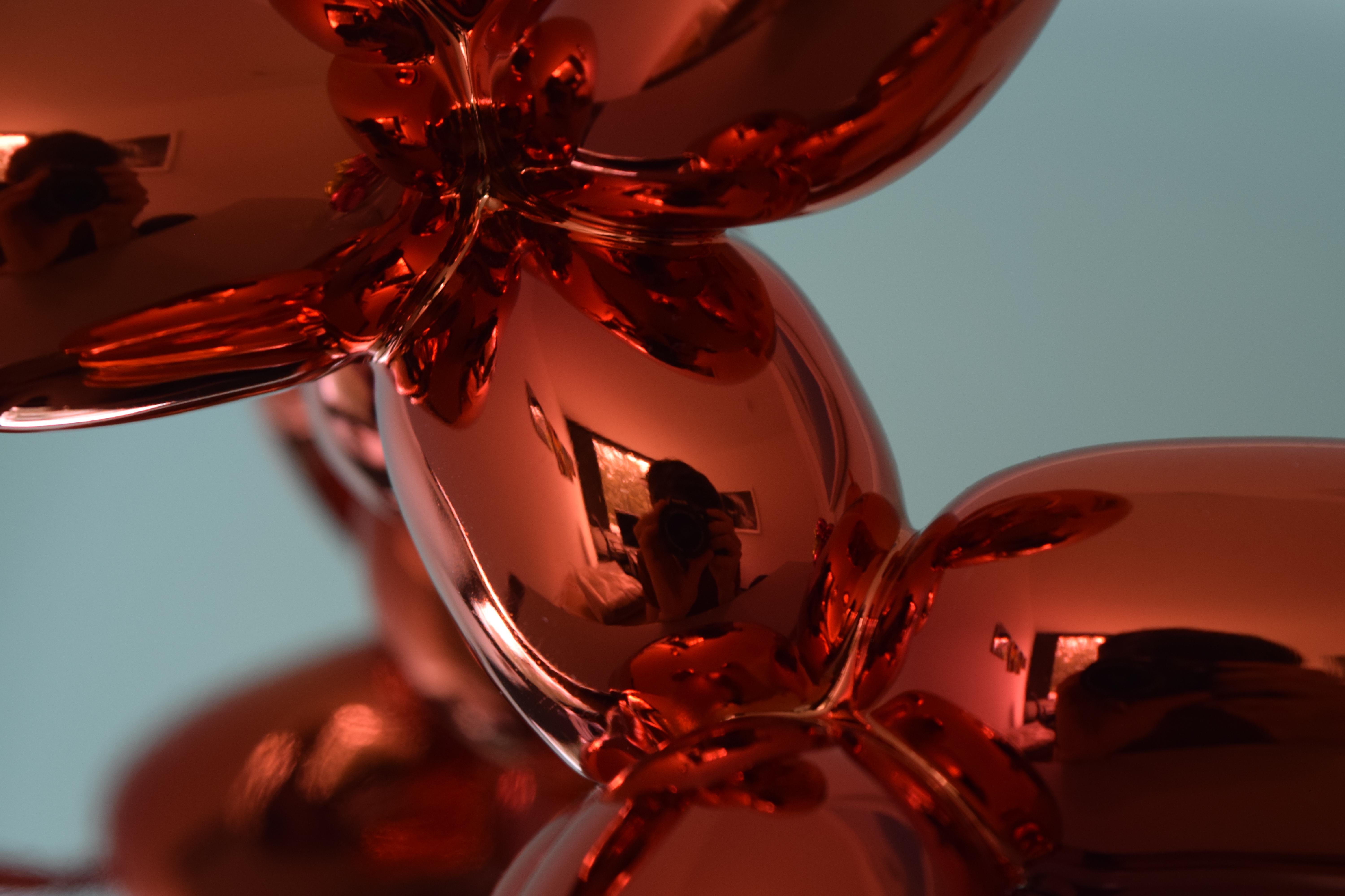 Ballonhund (Orange) - Jeff Koons, Zeitgenössisch, Porzellan, Skulptur, Dekor im Angebot 8