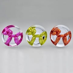 'Balloon Dog Presentation Set' (matching edition numbers)