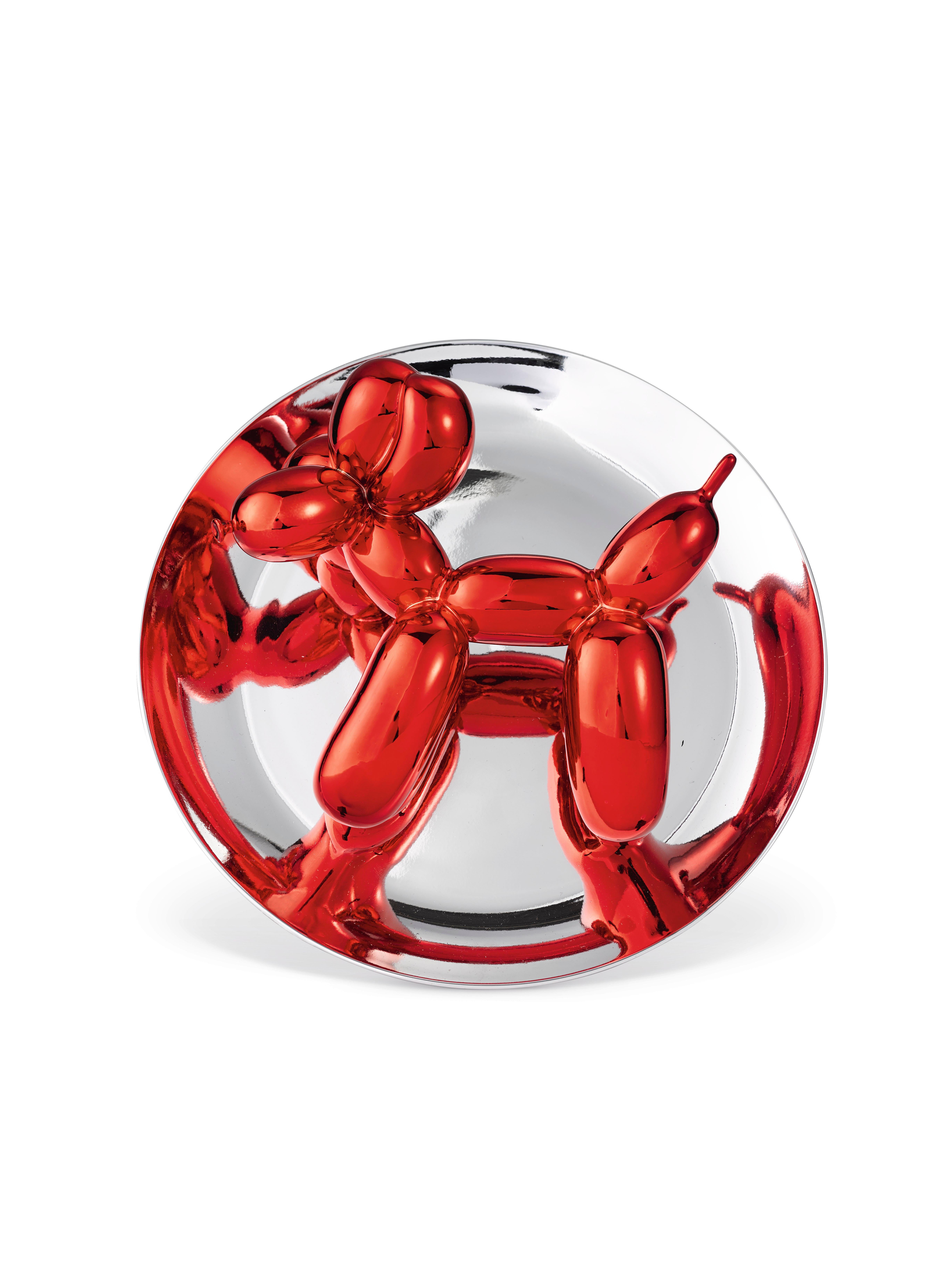 Jeff Koons Figurative Sculpture - Balloon Dog (Red)