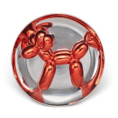 "Balloon Dog (Red)," Jeff Koons Sculpture, Pop