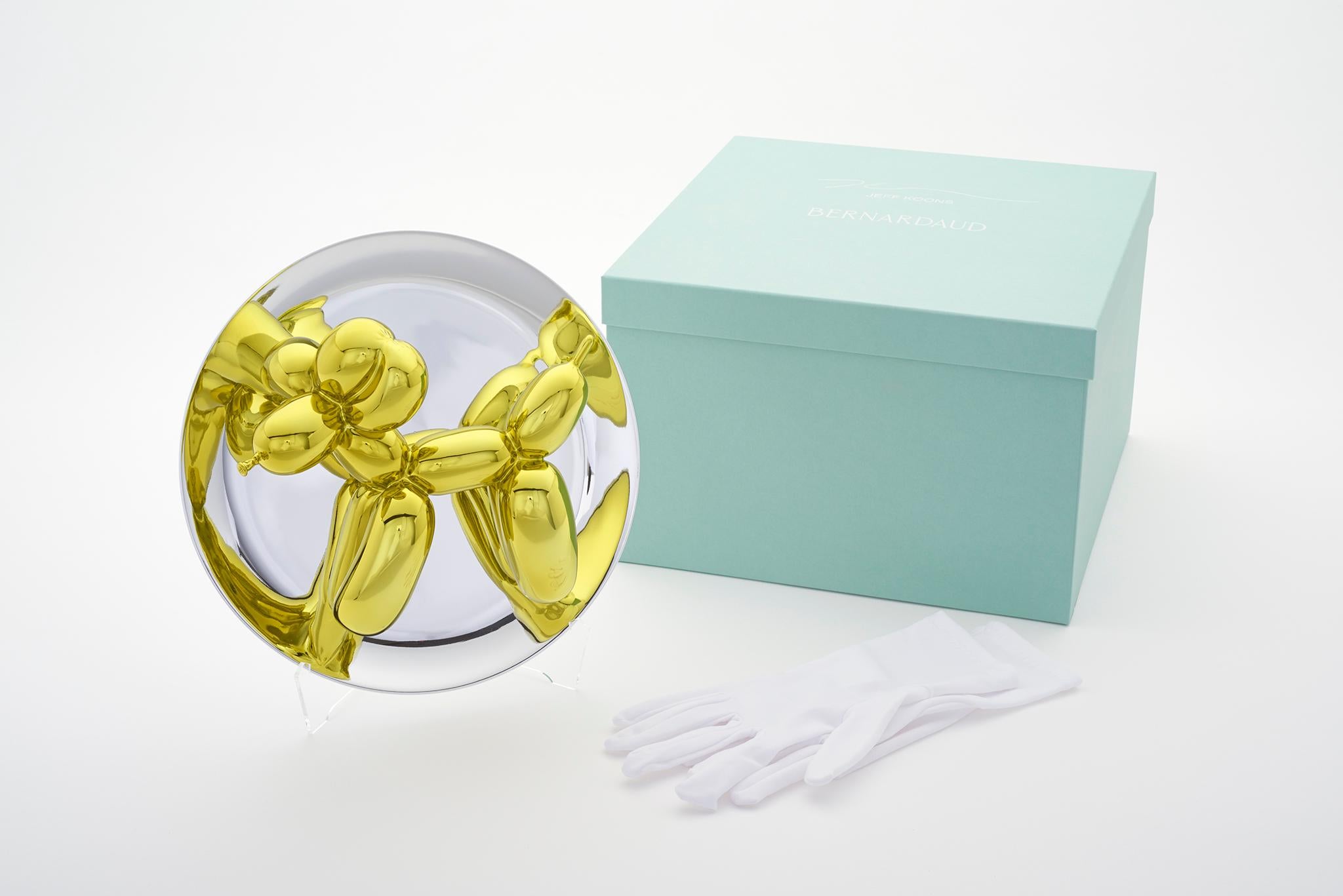 Balloon Dog (Giallo) - Jeff Koons, Contemporaneo, 21° secolo, Scultura, Decorazione, Edizione limitata

Porcellana di Limoges con rivestimento cromatico metallizzato
Edizione di 2300 esemplari
Firmato e numerato
In condizioni perfette, come
