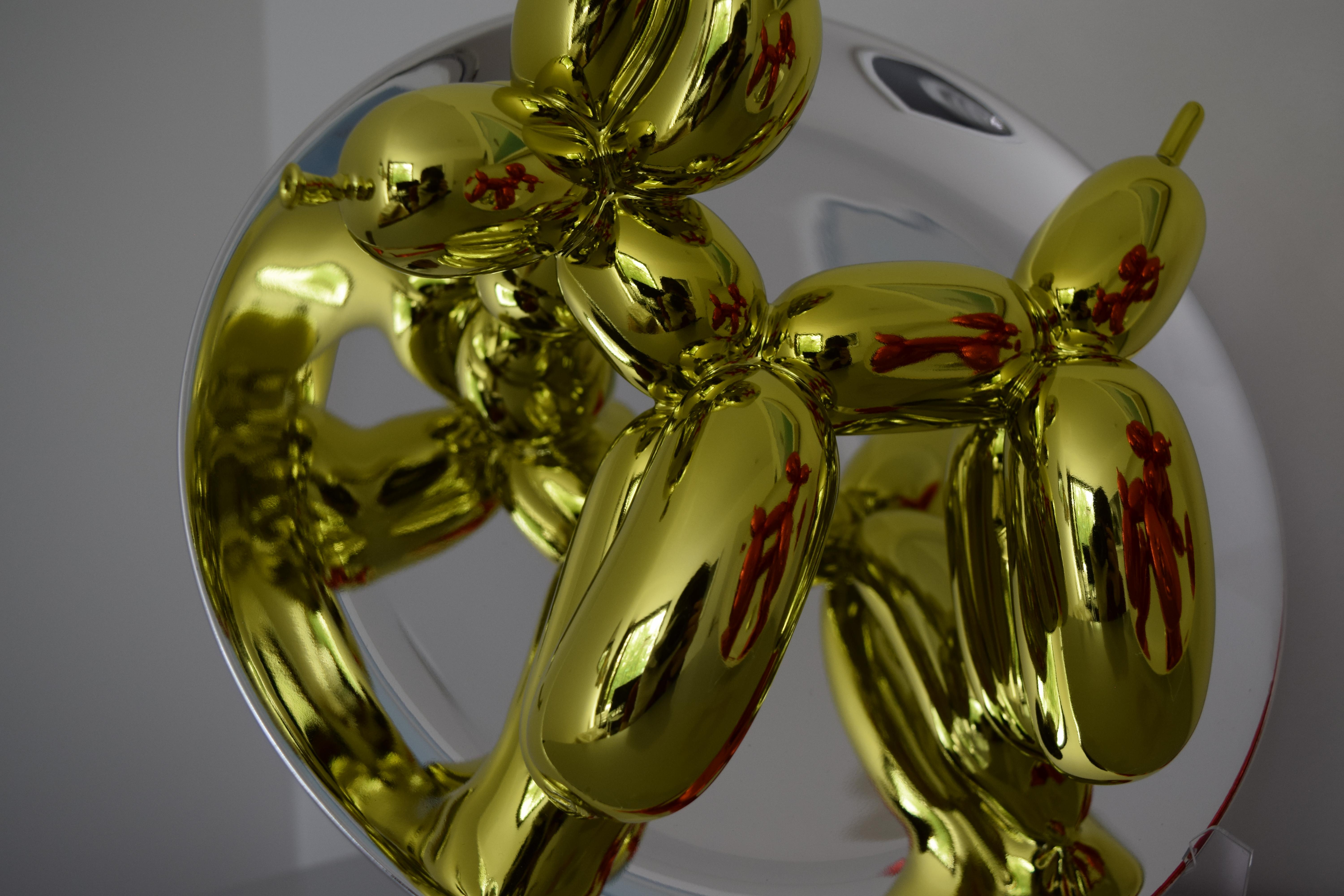 Balloon Dog (Yellow) - Jeff Koons, Contemporary, Porcelain, Sculpture, Decor en vente 4