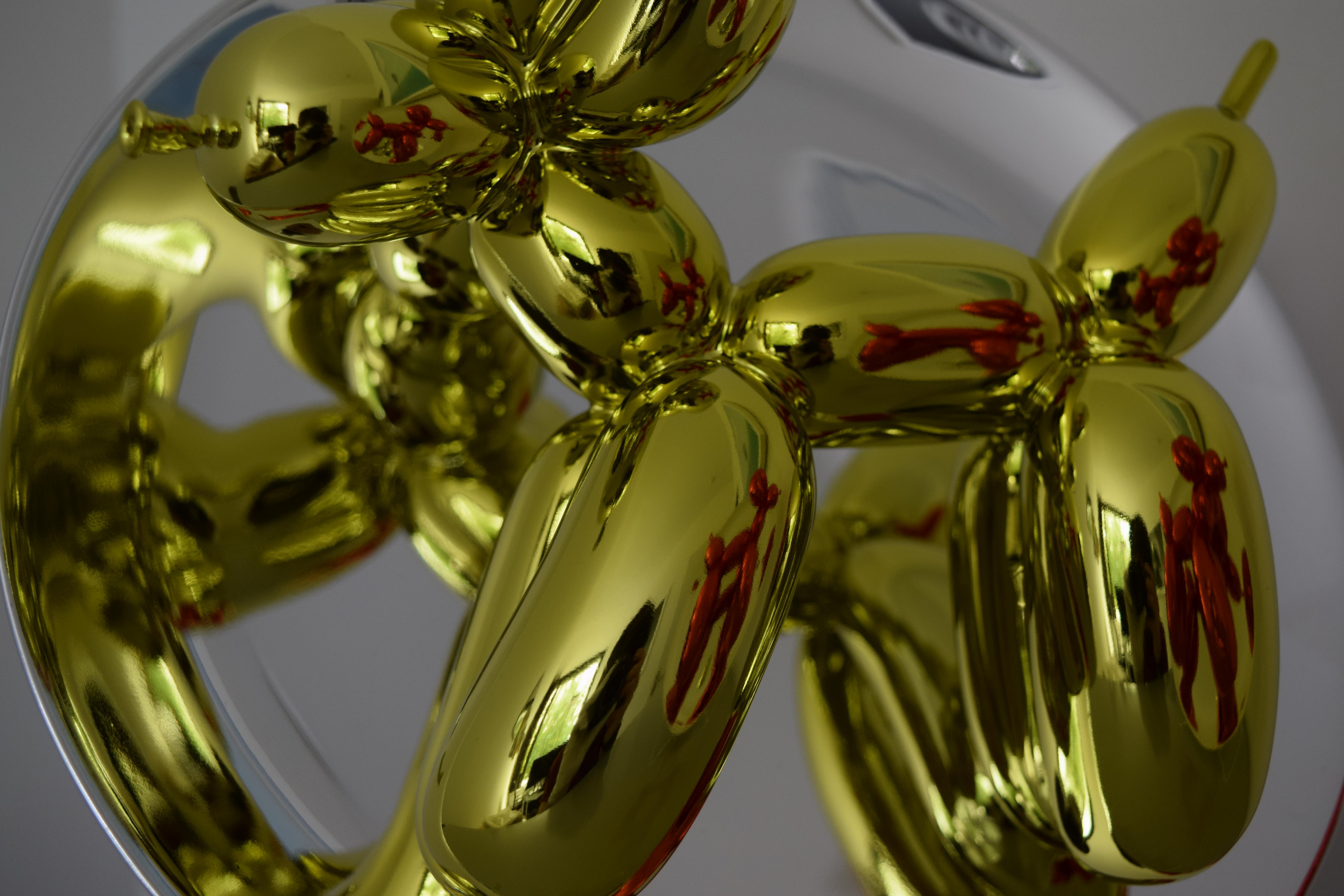 Balloon Dog (Yellow) - Jeff Koons, Contemporary, Porcelain, Sculpture, Decor en vente 5