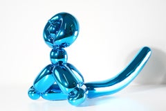 Used Balloon Monkey (Blue) - Jeff Koons, Contemporary, Porcelain, Sculpture, Decor
