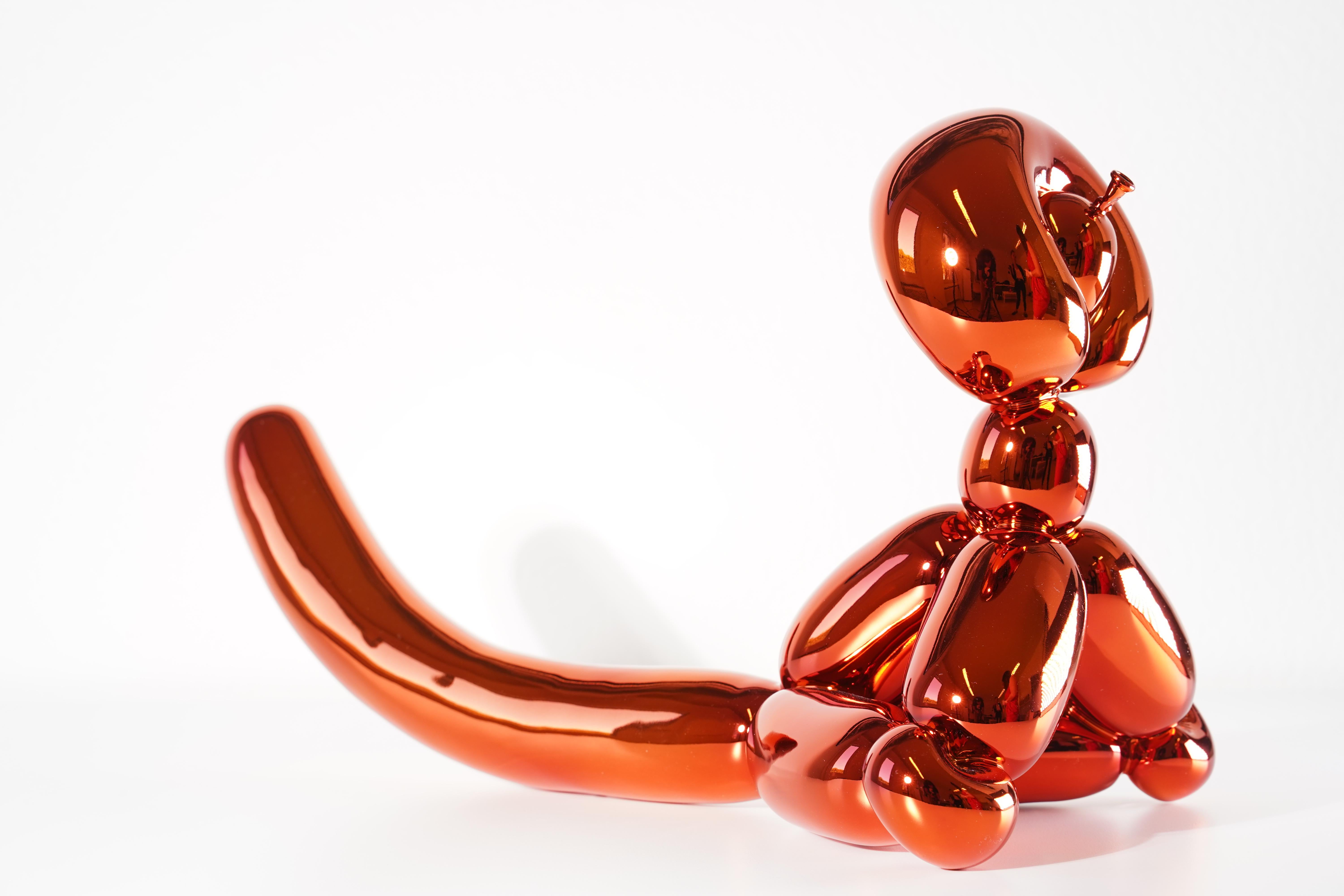 Monkey Balloon (Orange) - Jeff Koons, contemporain, porcelaine, sculpture, décoration en vente 2
