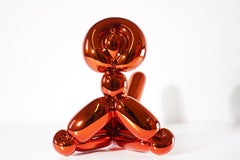 Balloon Monkey (Orange) - Jeff Koons, Contemporary, Porcelain, Sculpture, Decor