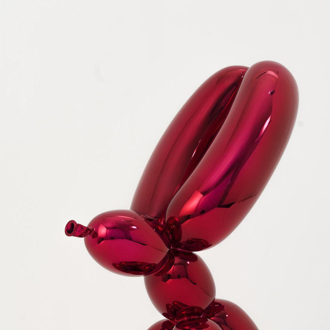 Balloon Rabbit (red) - Sculpture by Jeff Koons