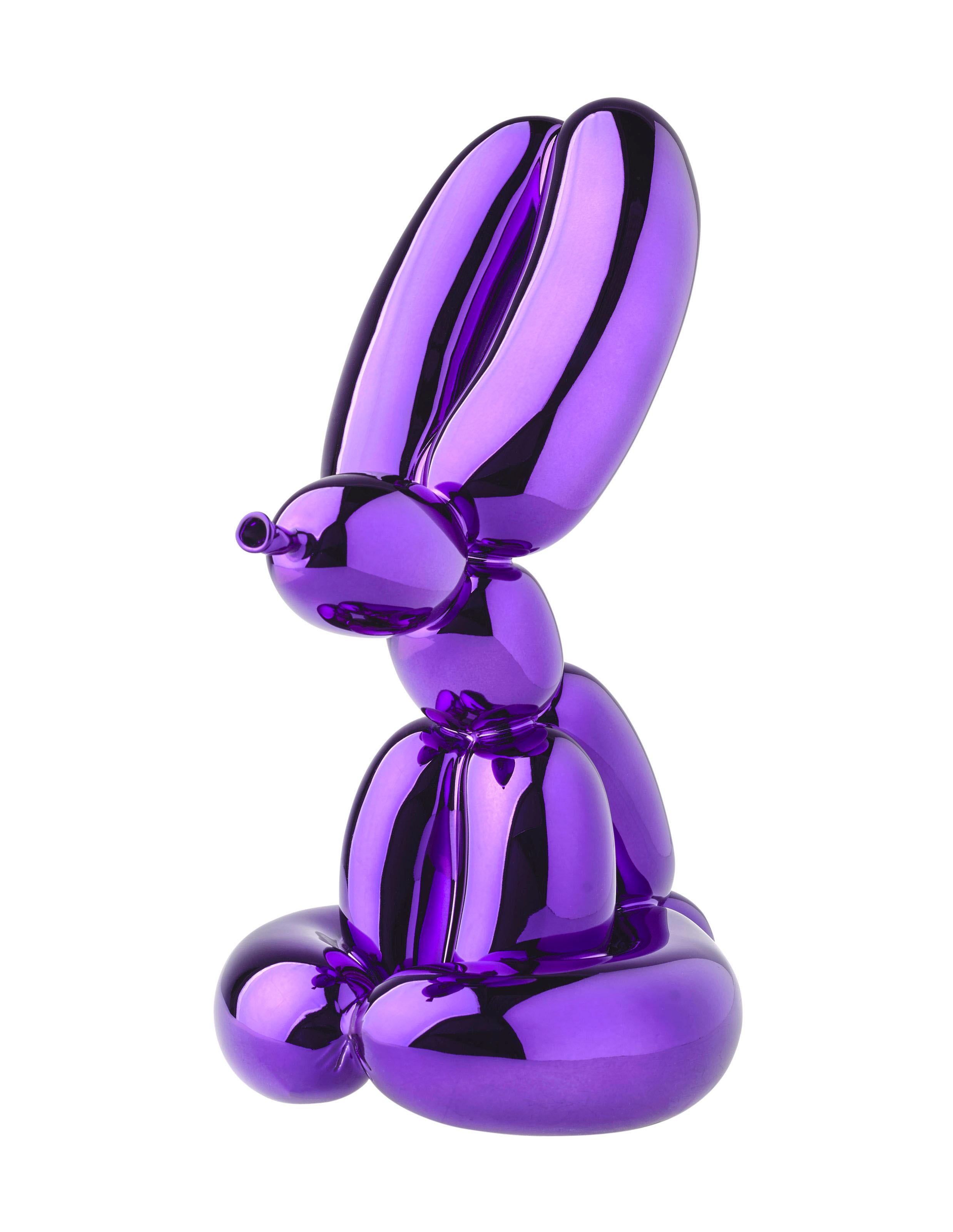 Jeff Koons - Balloon Rabbit Violet For Sale at 1stDibs