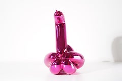 Cisne Globo (Magenta) - Jeff Koons, Contemporáneo, Porcelana, Escultura, Decoración
