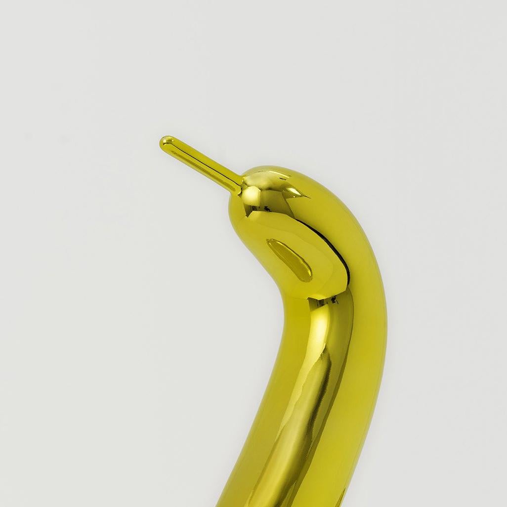 Balloon Swan (Yellow) - Sculpture by Jeff Koons