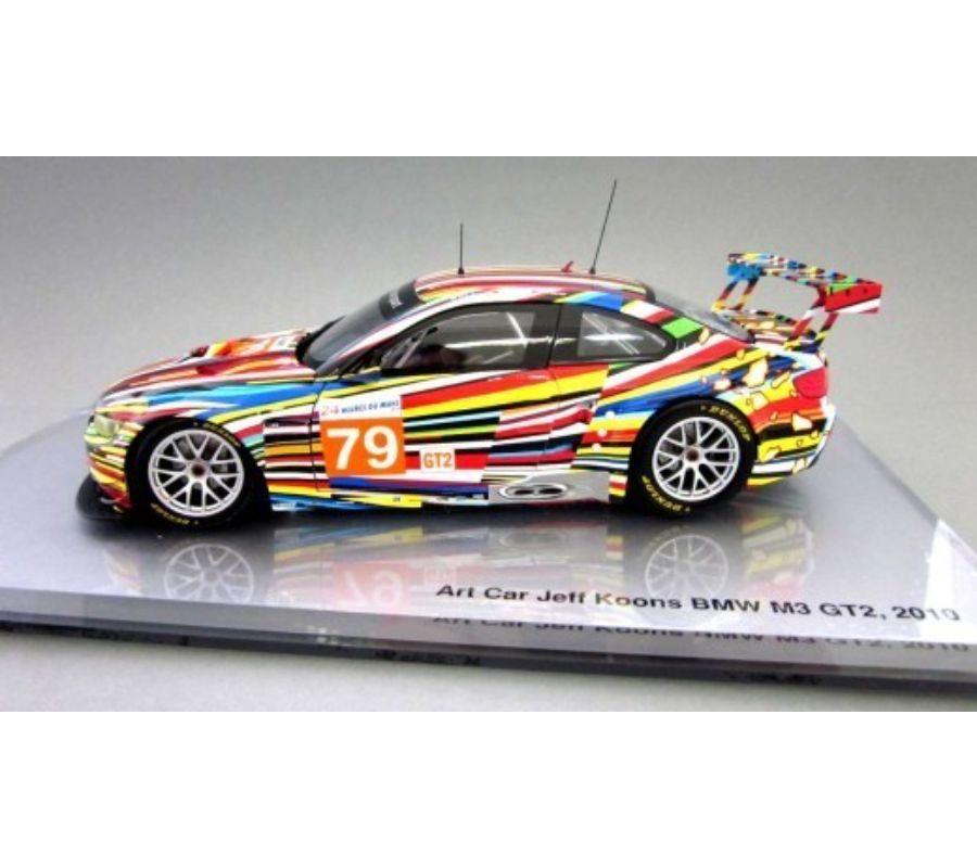 BMW Art Car 1:18 scale model - Sculpture by Jeff Koons