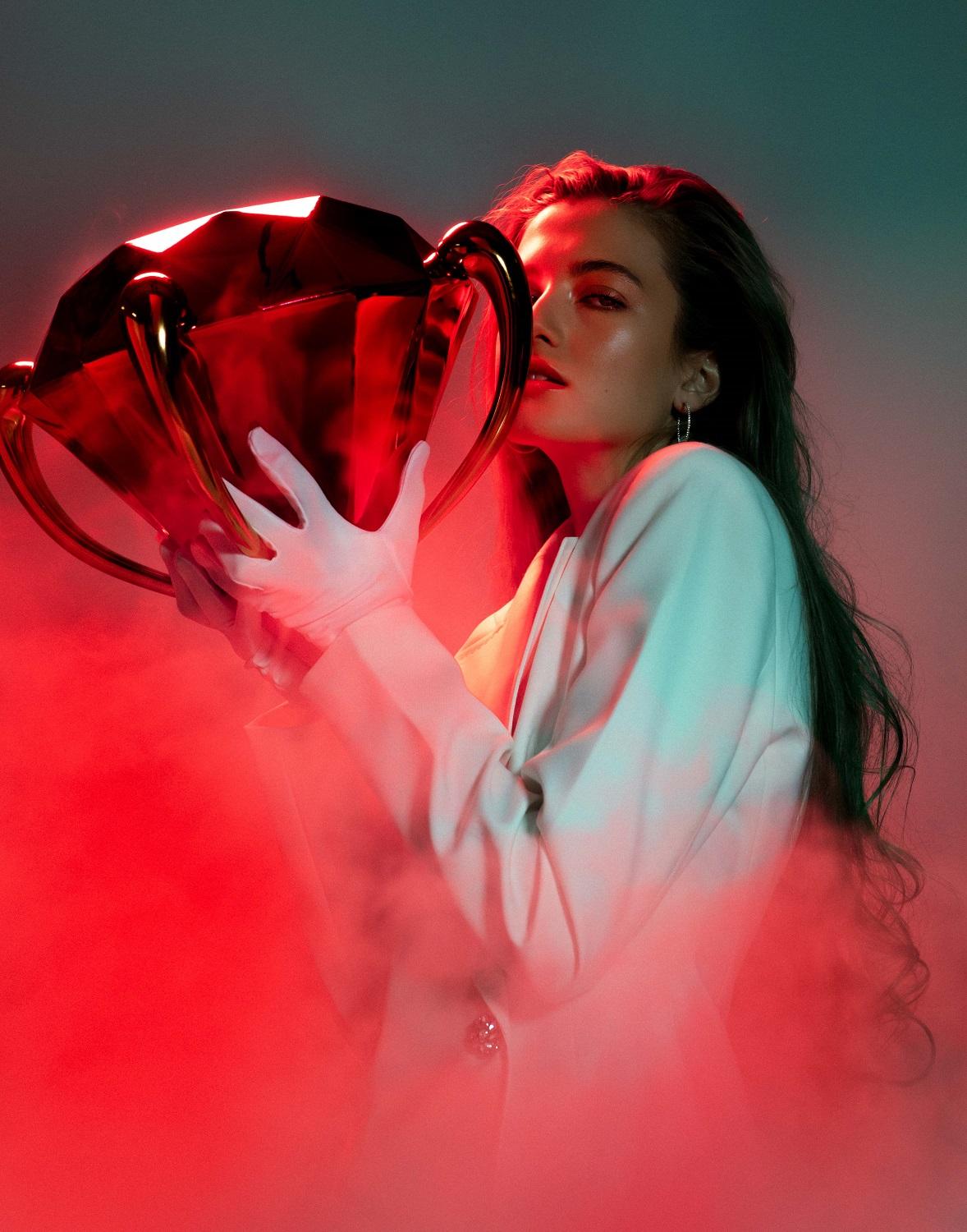 Jeff Koons Diamond (Red) Jeff Koons, Contemporary, Porcelain