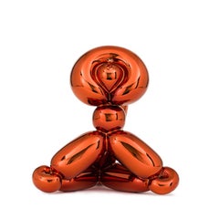 Jeff Koons Balloon Monkey (Orange) 2019