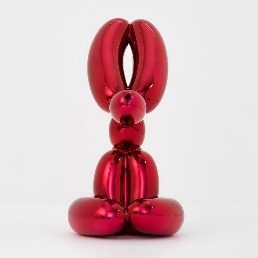 Jeff Koons Balloon Rabbit (Red) 2019 1